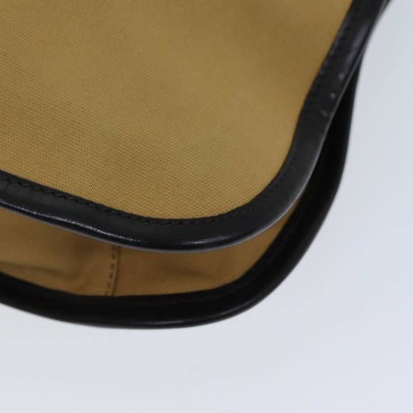 GUCCI Web Sherry Line Shoulder Bag Canvas Beige Green 001 4321 2684 Auth ac2967 - Picture 15 of 16